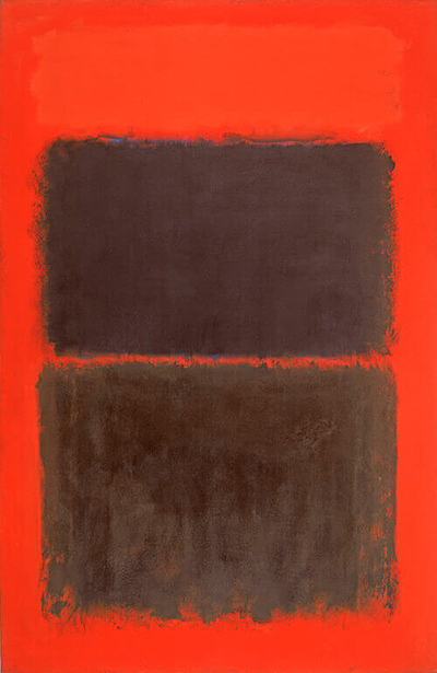 Light Red over Black (Hellrot über Schwarz) Mark Rothko